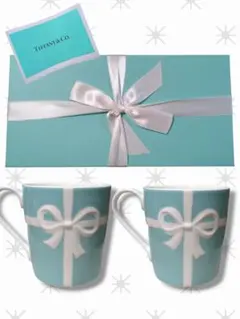 Tiffany & Co. ティファニー ブルーボックス マグカップ 2個セット
