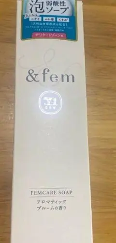 &fem フェムケアソープ アロマティックブルームの香り