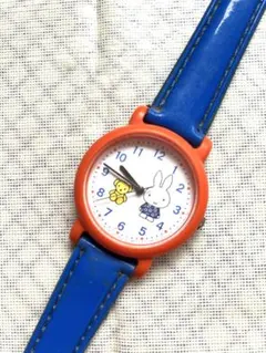 ミッフィー 腕時計 オレンジと青