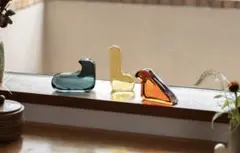 iittala×mina perhonen ガラスバードセット