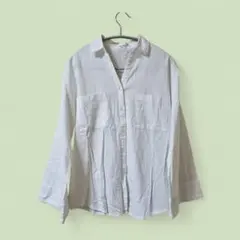 Samansa Mos2 ■ホワイトシャツMサイズ