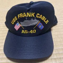 90s ヴィンテージ ベースボールキャップ アメリカ海軍 USNS Spica
