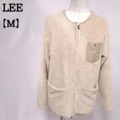 LEE リー ボア フリース ジャケット M ベージュ カーディガン 10