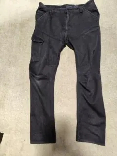 メンズ WORKMAN FieldCore ブラックワークパンツ 4L