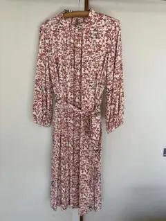 着物リメイクワンピース 長袖