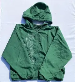 90's Reebok ナイロンジャケット グリーン　ヴィンテージ