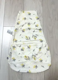 【未使用】konny ベビーおくるみ 花柄 ミモザ柄　3m