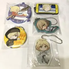 ユーリ!!! on ICE ユーリ・プリセツキー グッズ5点セットのサムネイル