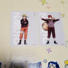 NARUTO　ナルト　我愛羅　ベースヤード　特典　カード　2枚セット