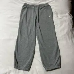 NIKE スウェットワイドパンツ ライトグレー