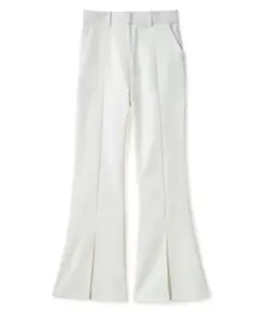 GRL センター切り替えスリットフレアパンツ k8385u