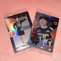山本智大・小川智大サイン入りカード2枚セット