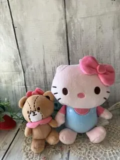 ハローキティ マスコットチャーム ぬいぐるみ タイニーチャム ピンクキティ