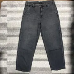 UNIQLO JEANS グレー ストレートデニム