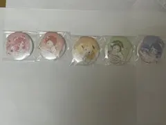 サンリオ　プリキュア　缶バッジ　5gogo