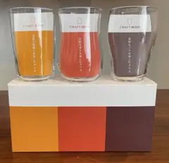 クラフトビールグラス 3個セット