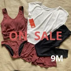 特価sale j-132★新品★9M★4点セット　レディース水着