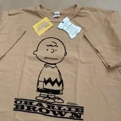 新品 ウエアハウス スヌーピー Tシャツ チャーリーブラウン L レッド