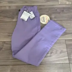 BREEZE(ブリーズ) らくらくスキニーパンツ 10分丈130cm紫ストレッチ