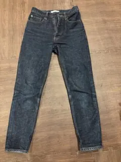 MOUSSY ダークブルー スキニージーンズ　24インチ