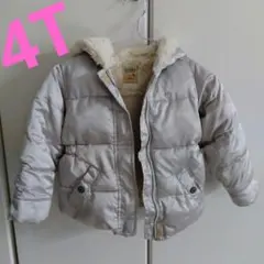 キッズアウター100　 オールドネイビー　4T 　4歳　シルバー　ジャンパー