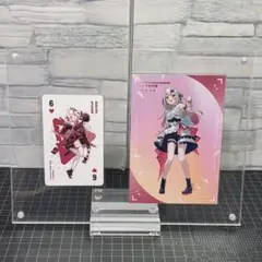 百鬼あやめ　2種セット　ホロライブ　公式トランプ　5th イラストカード
