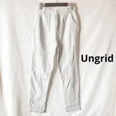 Ungrid＊ストライプパンツ＊パンツ＊ボトムス＊ナチュラル＊Sサイズのサムネイル