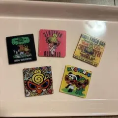 ヒスミニスクエアアクリル5枚セット