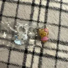 ハローキティ 目印アクセサリー　日焼け&天使