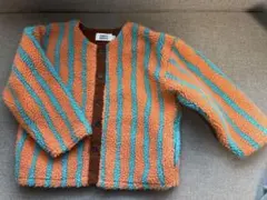 マーキーズ HOGAN フリースジャケット ストライプ 120サイズ