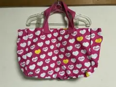 Chuxxx ハート柄 トートバッグ ピンク