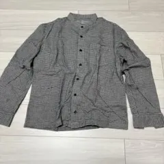 無印良品　チェック柄 長袖シャツ Mサイズ