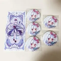 東方project 缶バッジ V4 / 二色幽紫蝶 華彩乱舞2 タロット 慧音