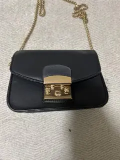 GRL グレイル チェーンショルダーマルチポシェットバッグ ブラック