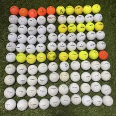 ゴルフボール　ロストボール　メーカー混合　100球　▲のサムネイル