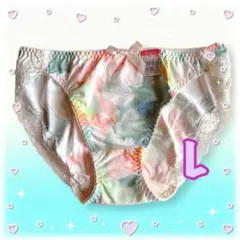 aimerfeel マーブル柄 総柄 ショーツ パンツ 廃盤品 L