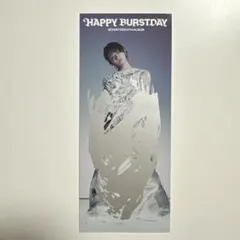 HAPPY BURSTDAY SCRATCH CARD ディノ