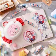 崩壊スターレイル ヒアンシー 大白兎 コラボ アクスタ 缶バッジ 4点セット