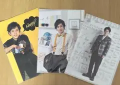 嵐　二宮和也 クリアファイル 3種セット