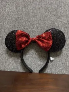 ミニー スパンコールカチューシャ
