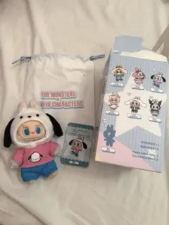 THE MONSTERS x SANRIO サンリオ　ラブブ　ポチャッコ