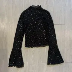 スカラップ ブラック