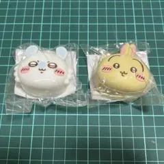 ちいかわ おかおミニシリコンポーチ うさぎ ・ モモンガ