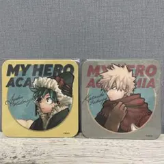 僕のヒーローアカデミア　アートコースター　rivals 緑谷出久　爆豪勝己