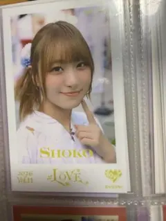 イコラブ ＝LOVE 瀧脇笙古　ミニフォトカード vol.11 内緒バナシ