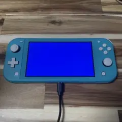 【ジャンク品】Switch Lite ターコイズ ブルスク 画面美品