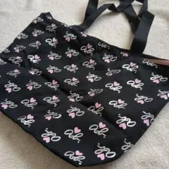 アニエスベー . トートバッグ / ショルダーバッグ 手提げ 黒 2way