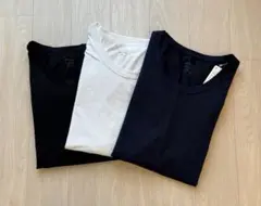 ユニクロ メンズ　エアリズムコットン XXLサイズ Tシャツ 3枚　セット