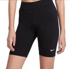 【新品未使用】NIKE ショートレギンス 　ブラックLサイズのサムネイル