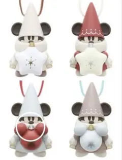 リルリンリン ディズニー クリスマス 2025 カプセルトイ　ブルー　水色